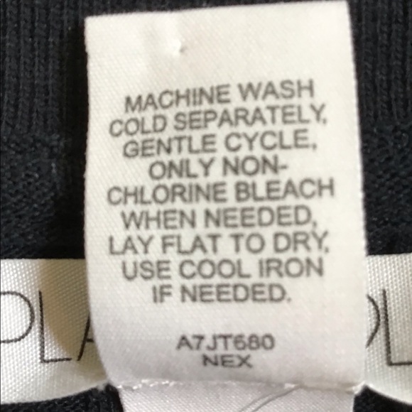 NWOT Black Baby Tee with Racer Stripes - Picture 9 of 9